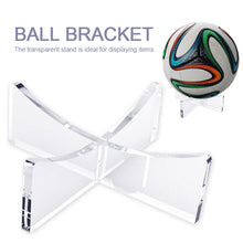 Load image into Gallery viewer, Acrylic Multi-function Display Stand Bowling Rugby Basketball Soccer Ball Bracket Holder Transparent Acrylic Rack Support Base
