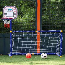Load image into Gallery viewer, Mini Basketball Stands Kids Gift Football Soccer Goal Training Practice Accessories Outdoor Sports Children Basketball Toy
